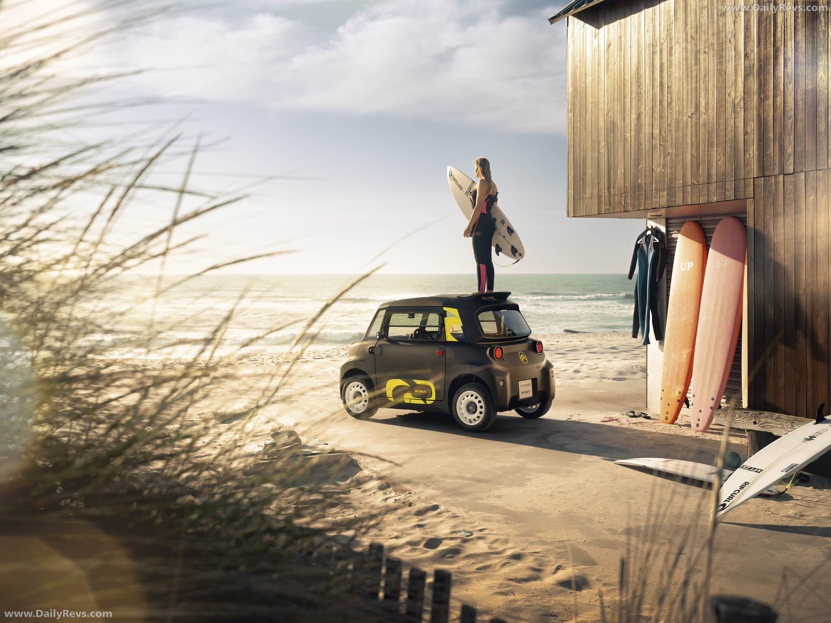 2026 Citroen Ami Rip Curl Rear View
