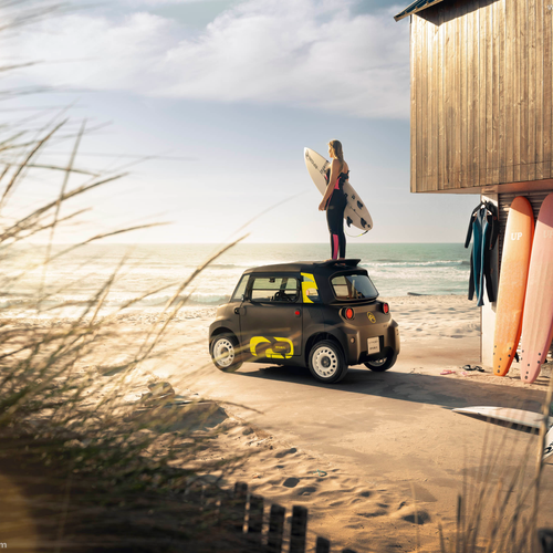 2026 Citroen Ami Rip Curl Rear View