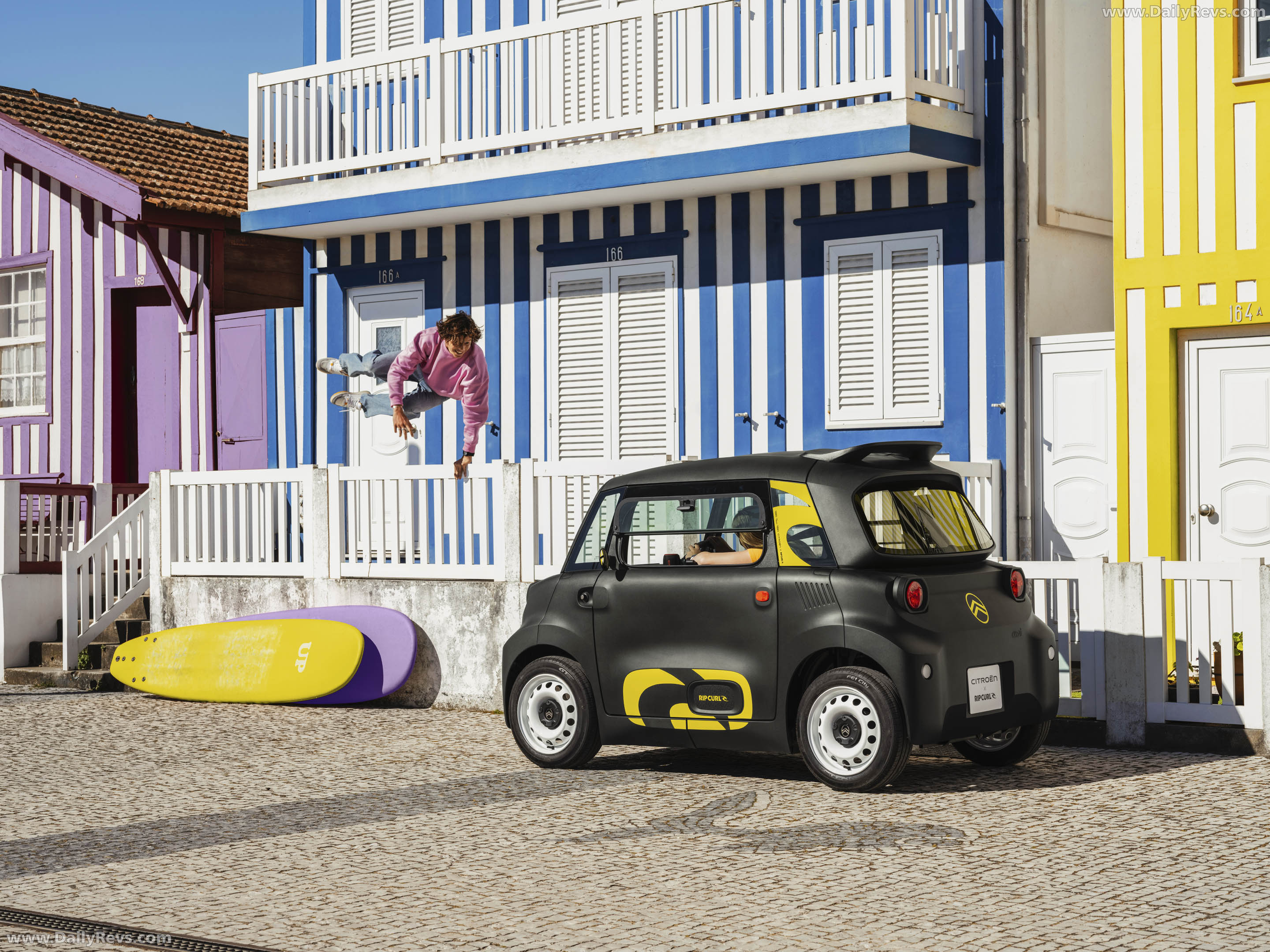 2026 Citroen Ami Rip Curl Rear View