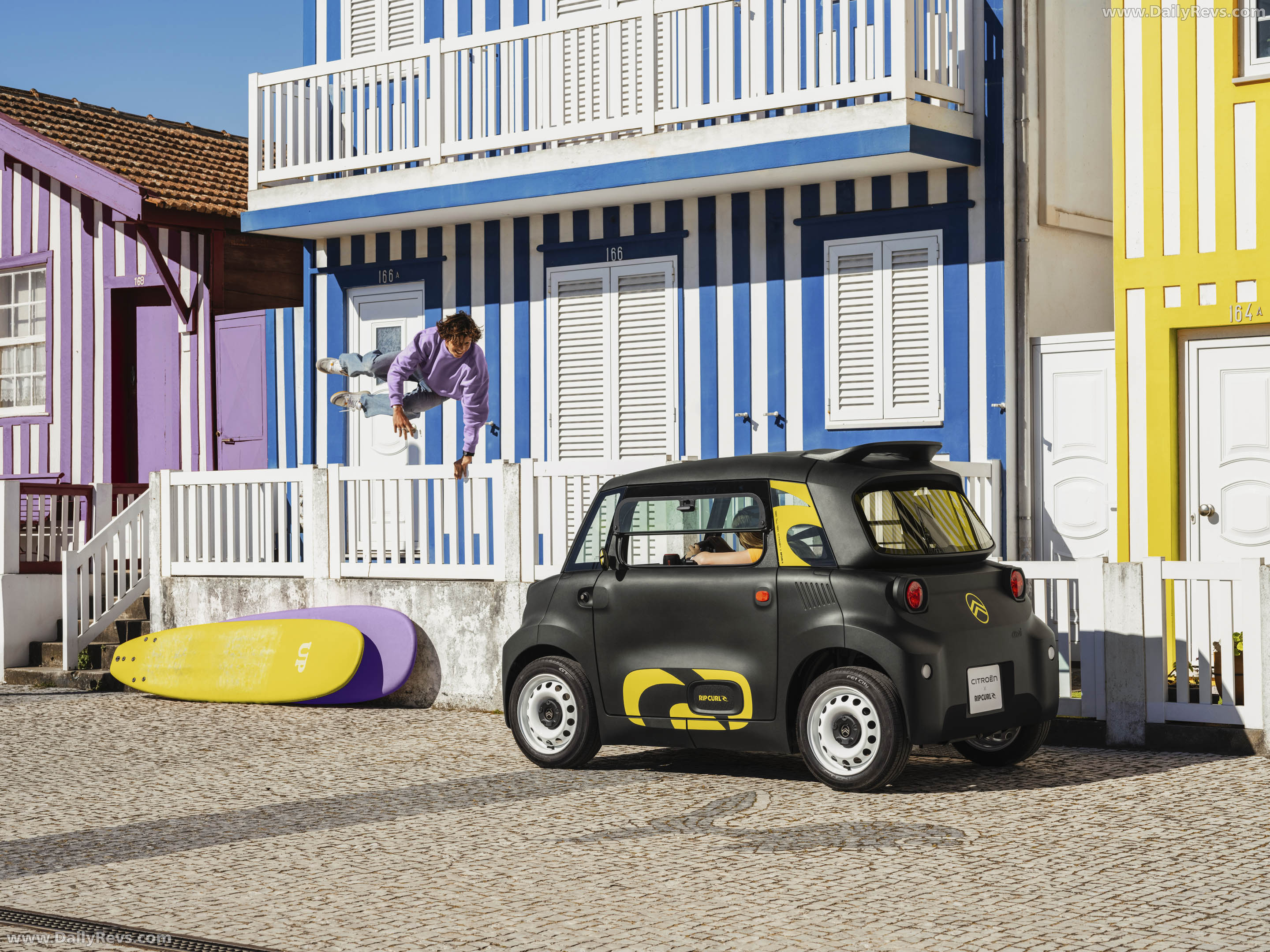 2026 Citroen Ami Rip Curl Rear View