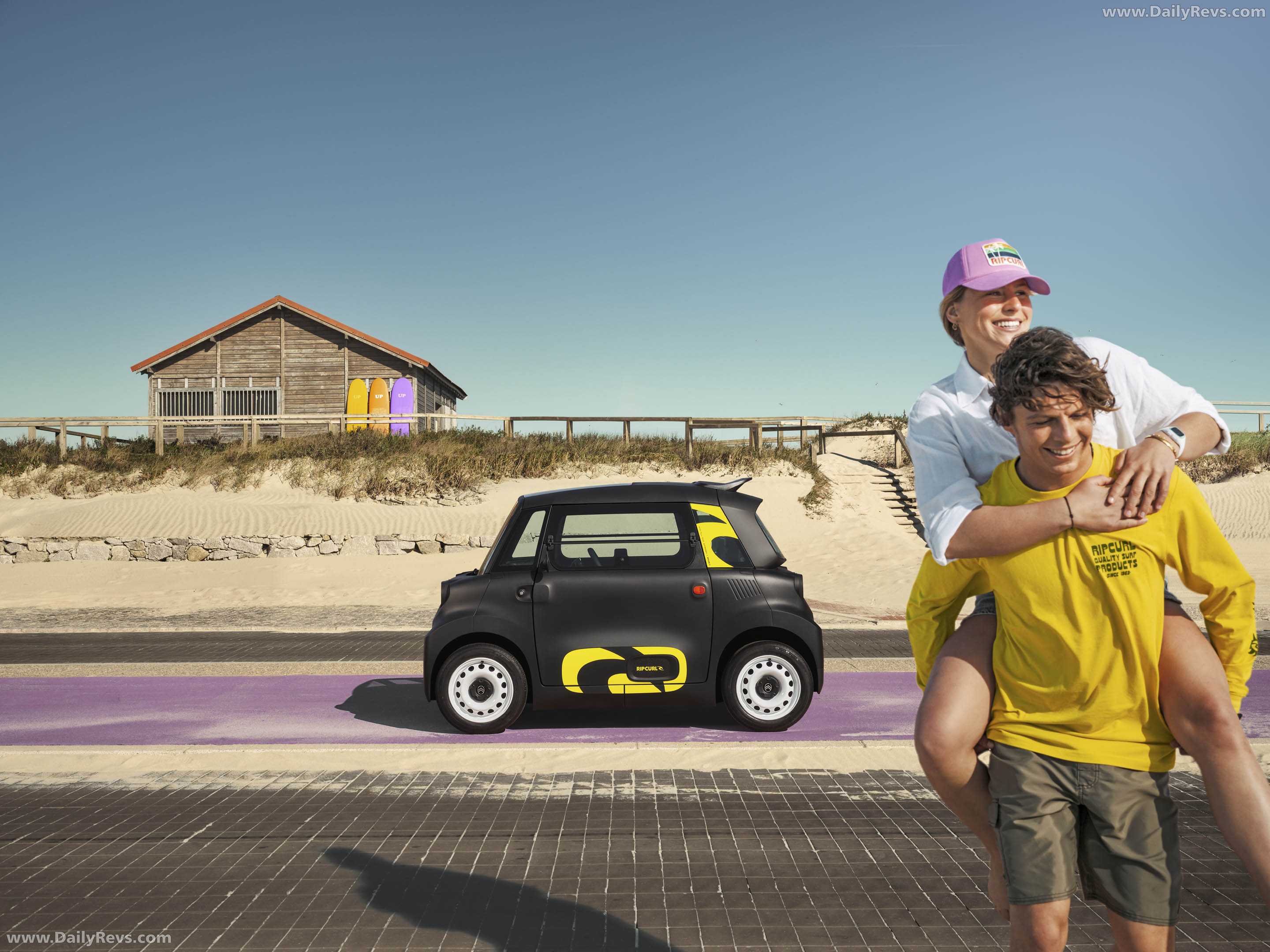 2026 Citroen Ami Rip Curl Side View