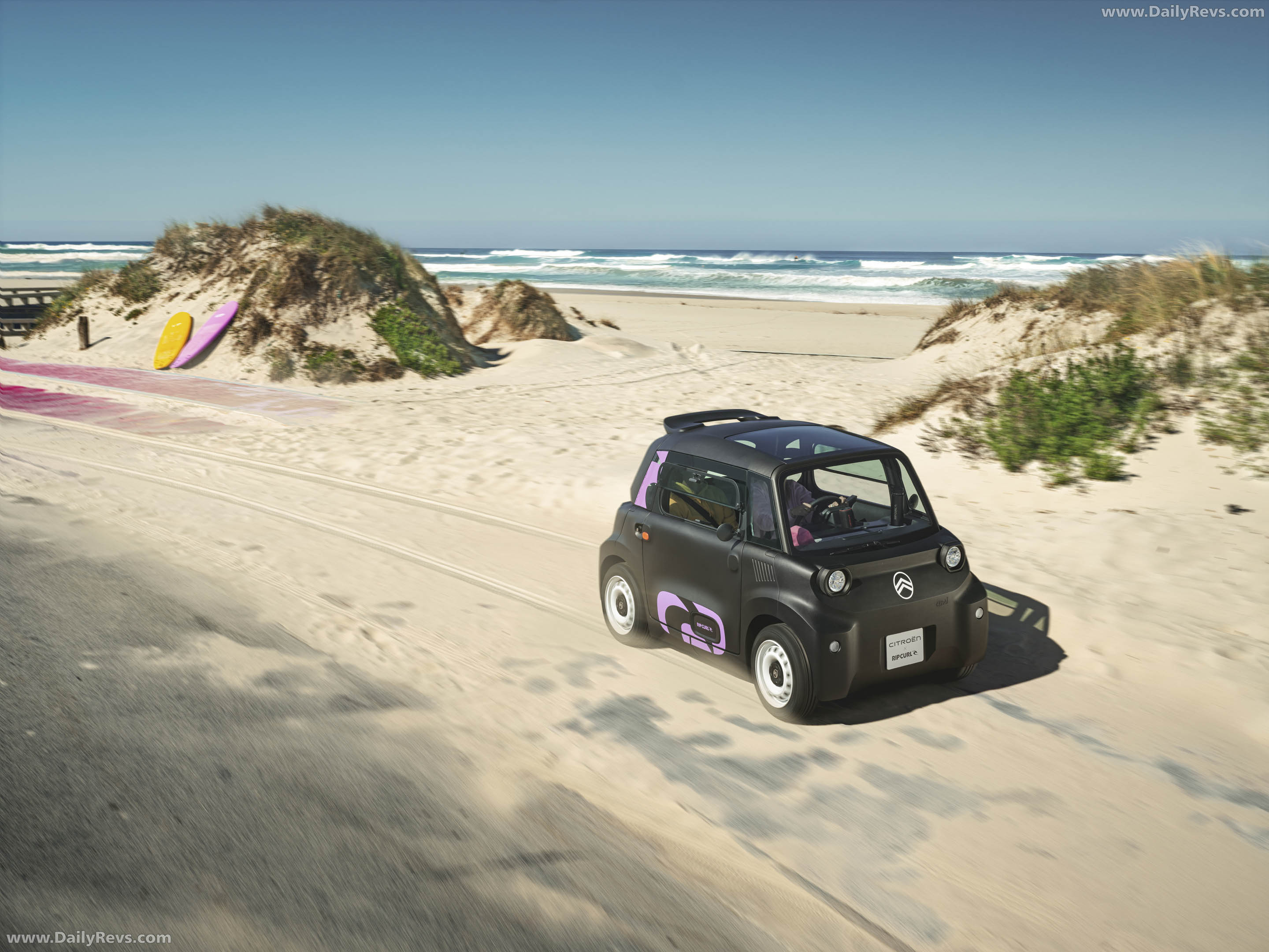 2026 Citroen Ami Rip Curl Top View