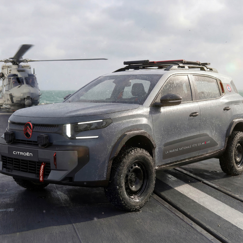 2026 Citroen C3 Aircross Marine Nationale Front View