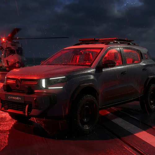 2026 Citroen C3 Aircross Marine Nationale Front View