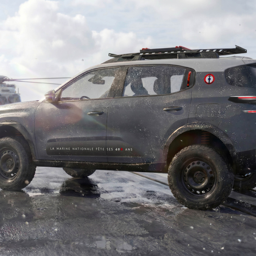 2026 Citroen C3 Aircross Marine Nationale Rear View