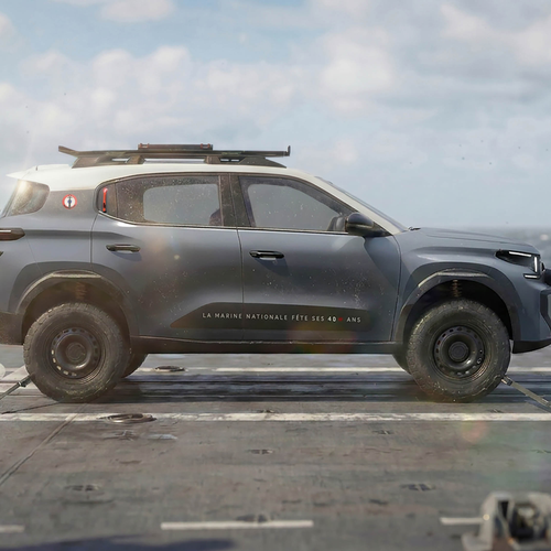 2026 Citroen C3 Aircross Marine Nationale Side View