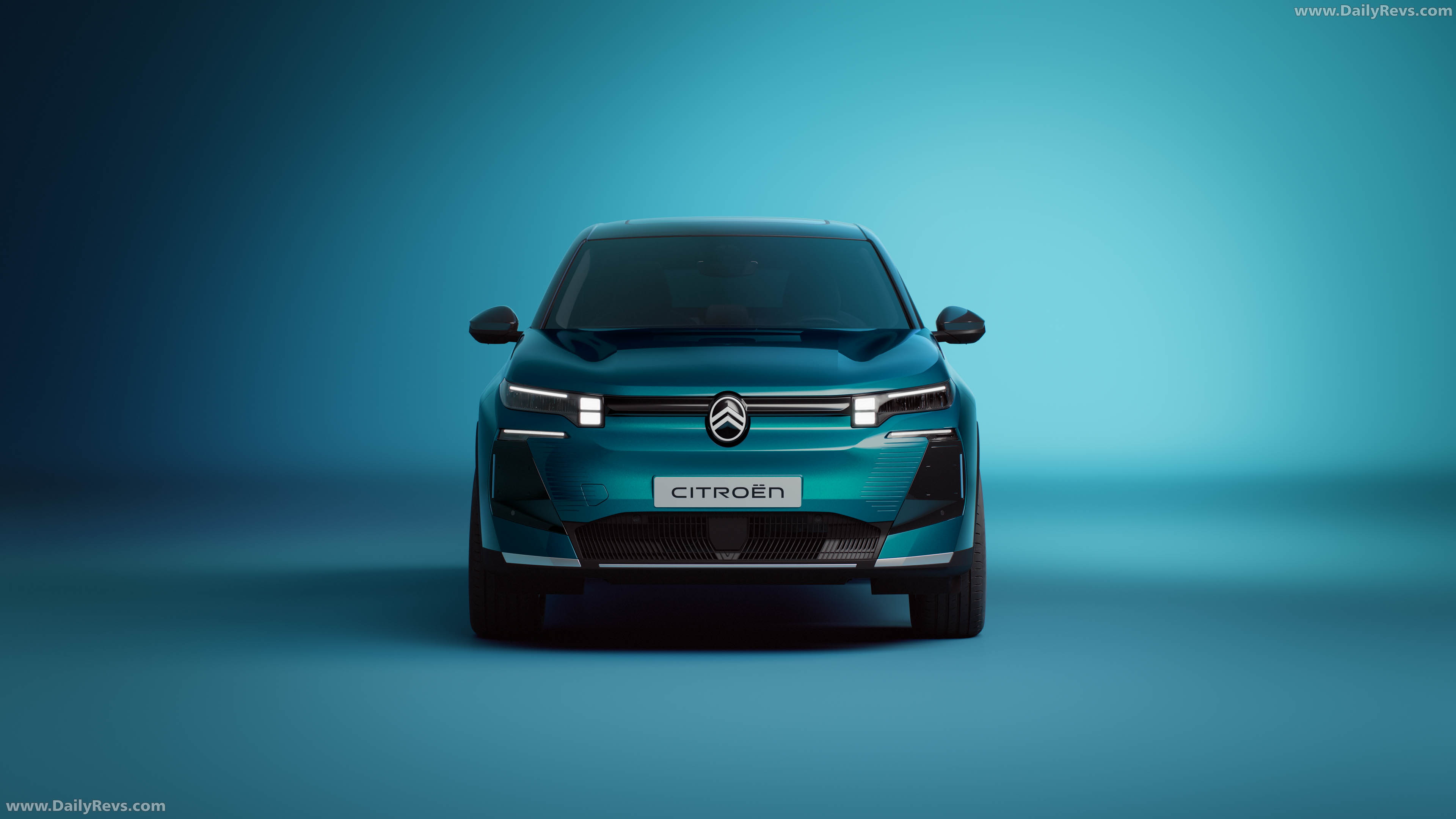 2027 Citroen C5 Aircross Emeraude Front View