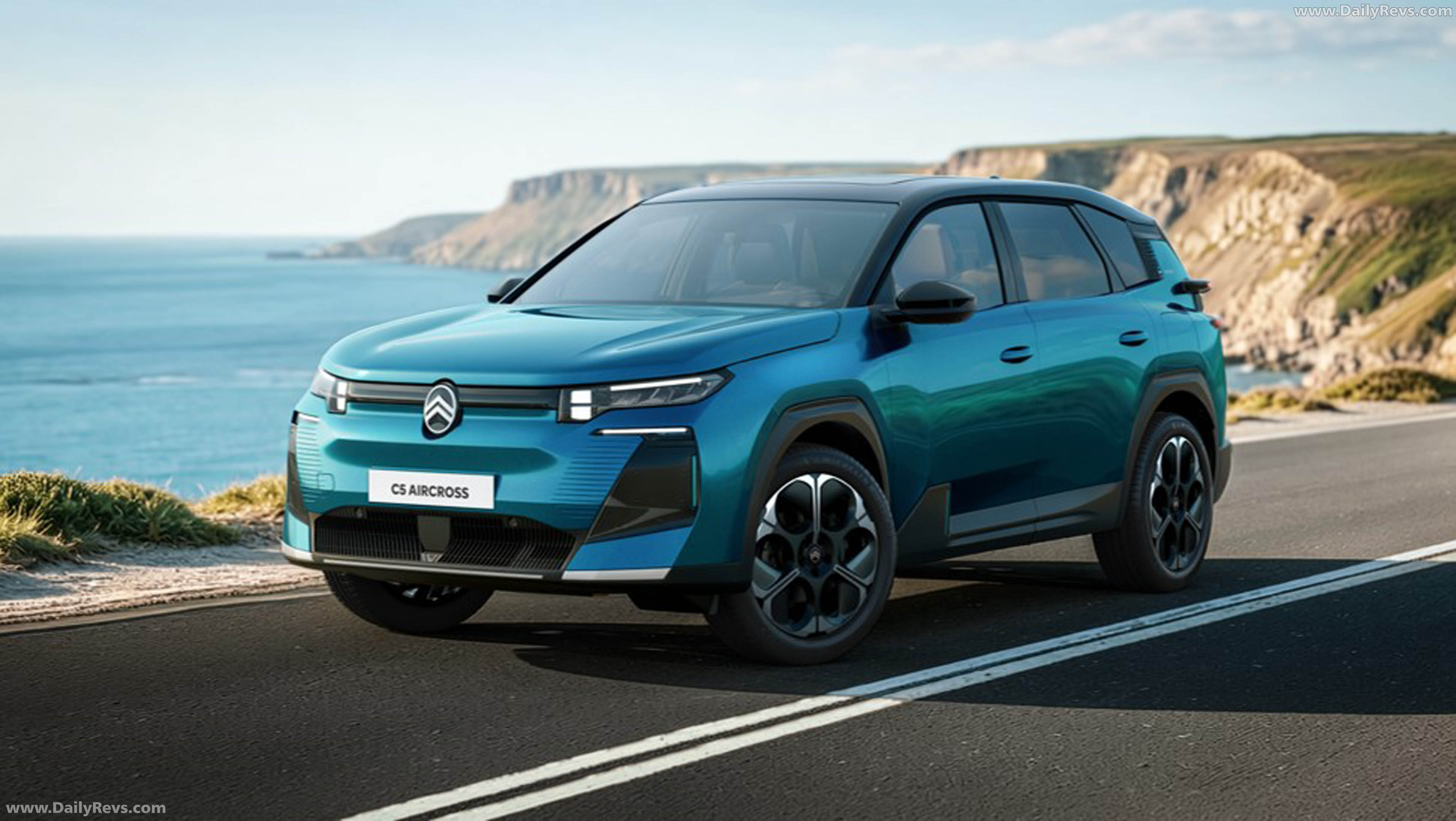 2027 Citroen C5 Aircross Emeraude Front View