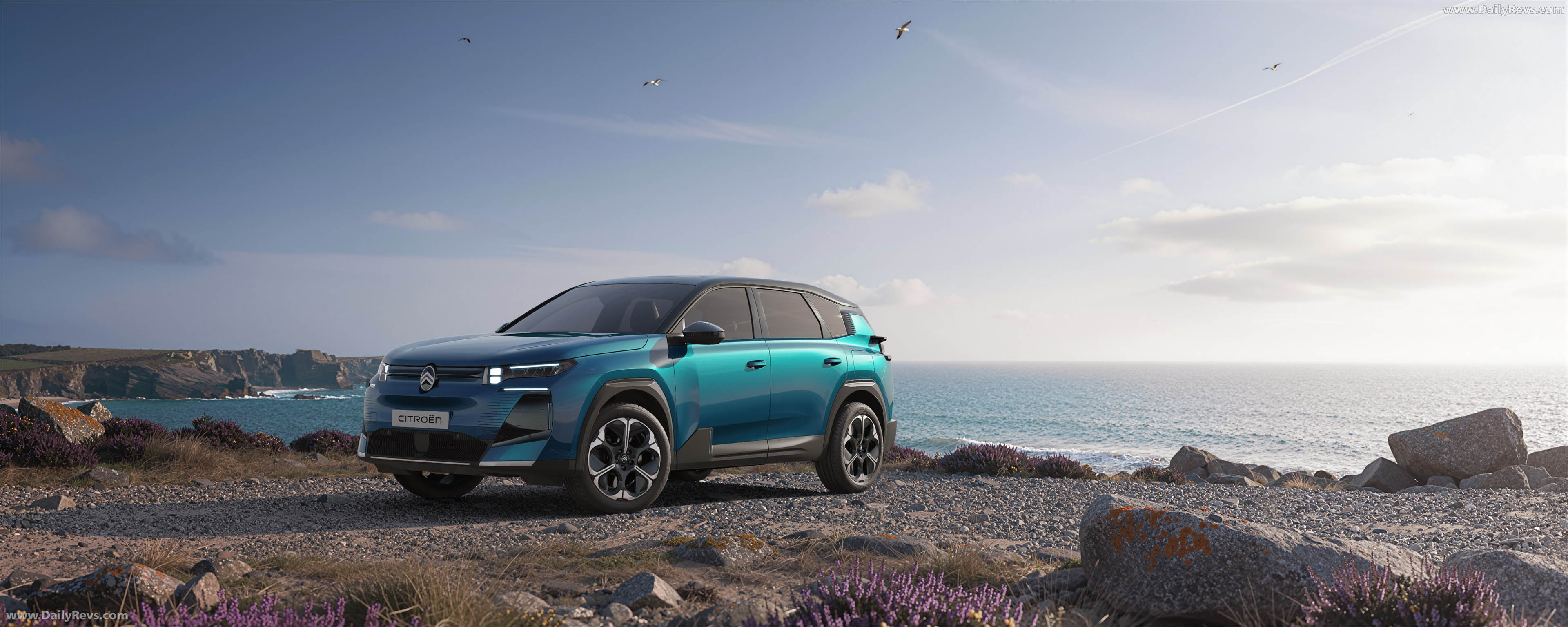 2027 Citroen C5 Aircross Emeraude Front View