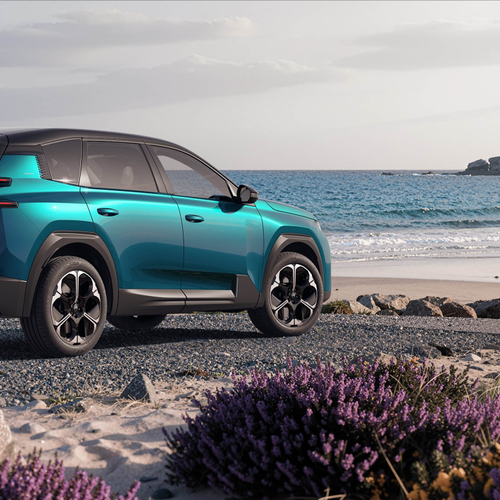 2027 Citroen C5 Aircross Emeraude Rear View