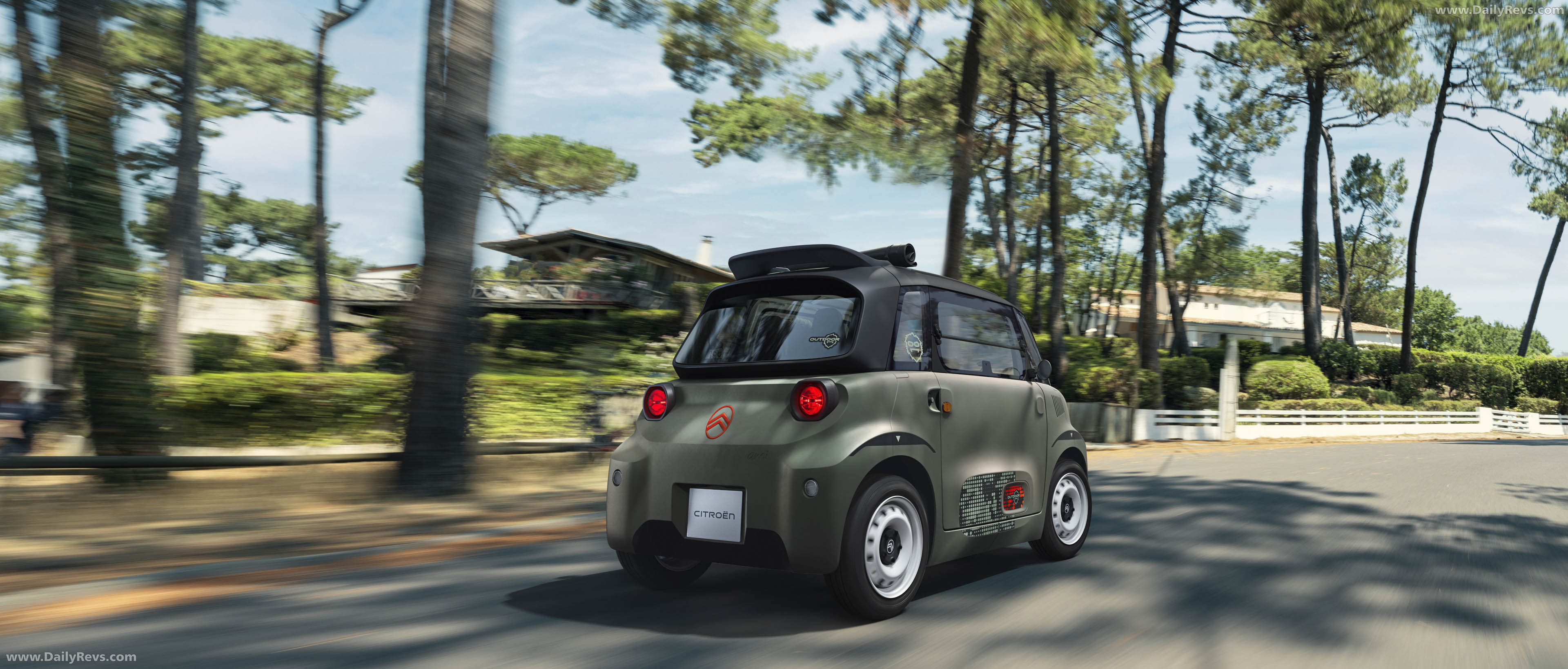2027 Citroen AMI Outdoor Rear View