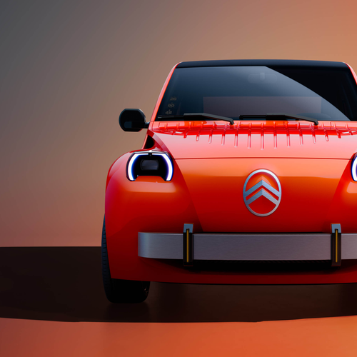 2026 Citroen 2 CV Concept Front View