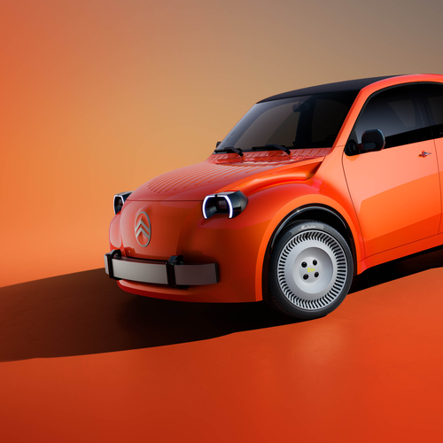 2026 Citroen 2 CV Concept Front View