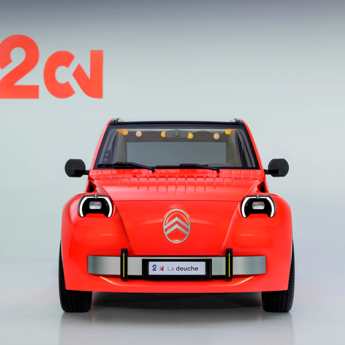 2026 Citroen 2 CV Concept Front View