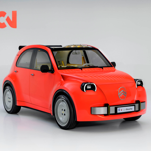 2026 Citroen 2 CV Concept Front View