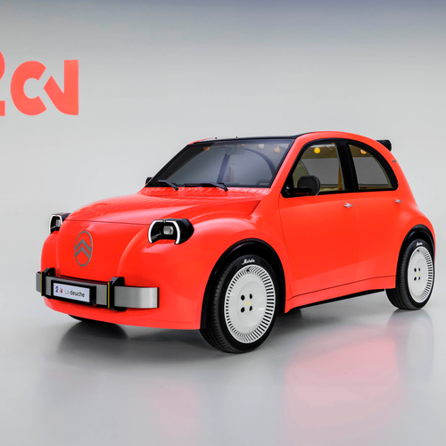 2026 Citroen 2 CV Concept Front View