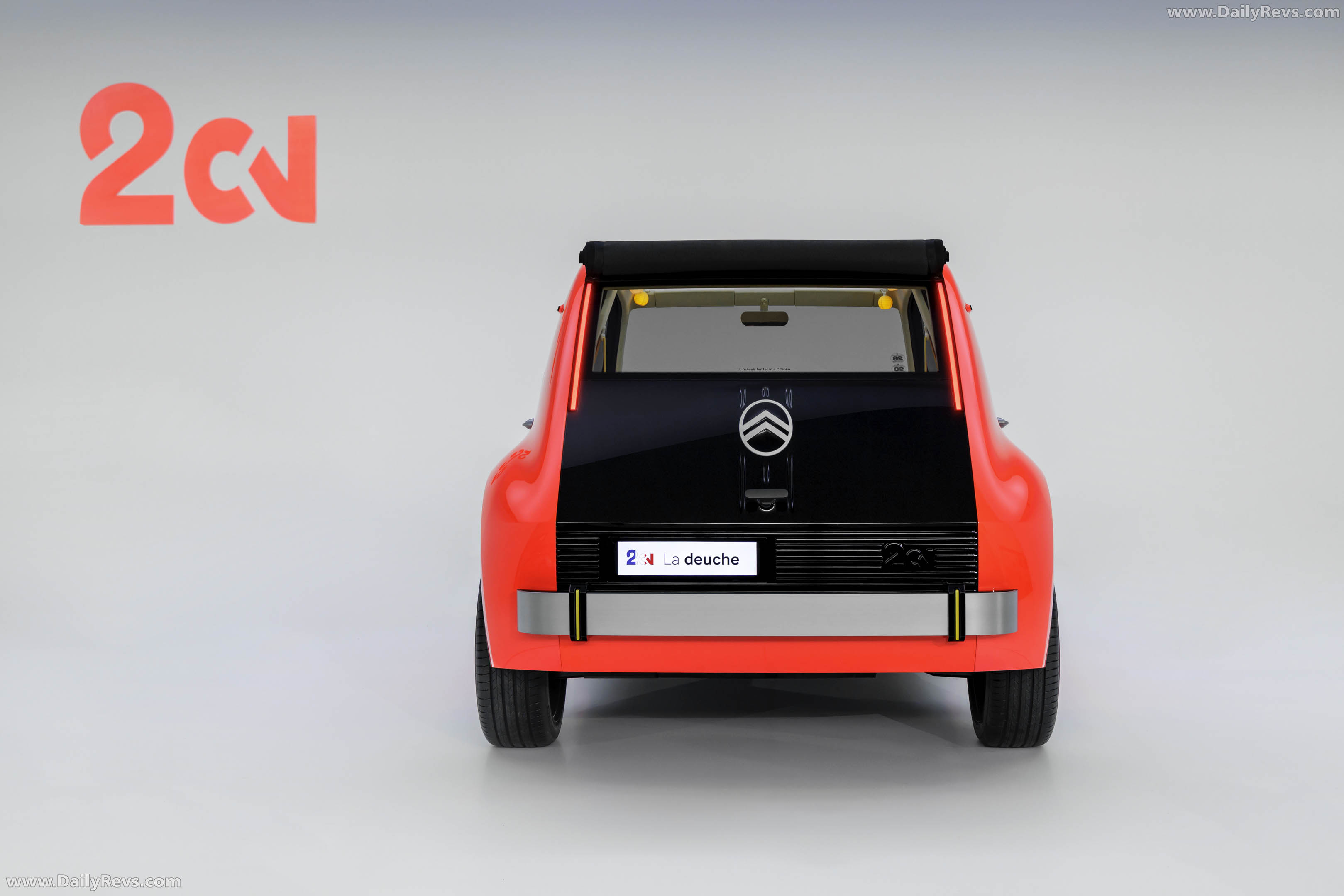 2026 Citroen 2 CV Concept Rear View
