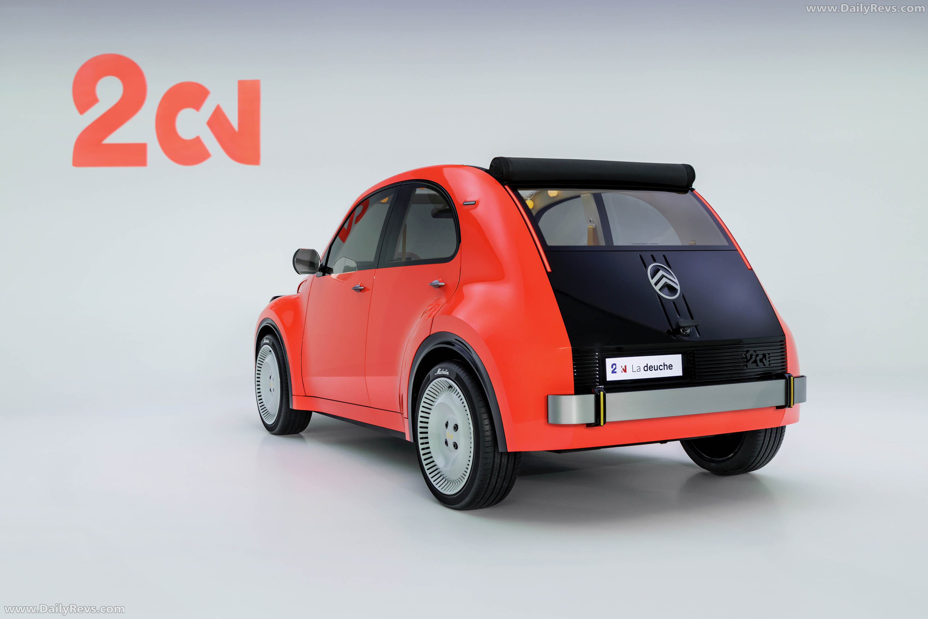 2026 Citroen 2 CV Concept Rear View