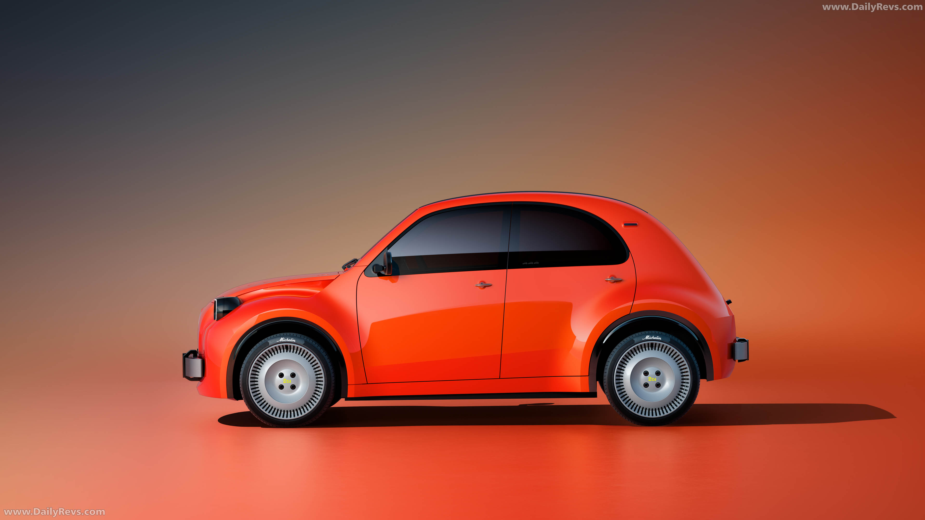2026 Citroen 2 CV Concept Side View