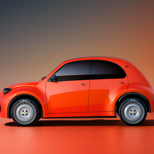 2026 Citroen 2 CV Concept Side View
