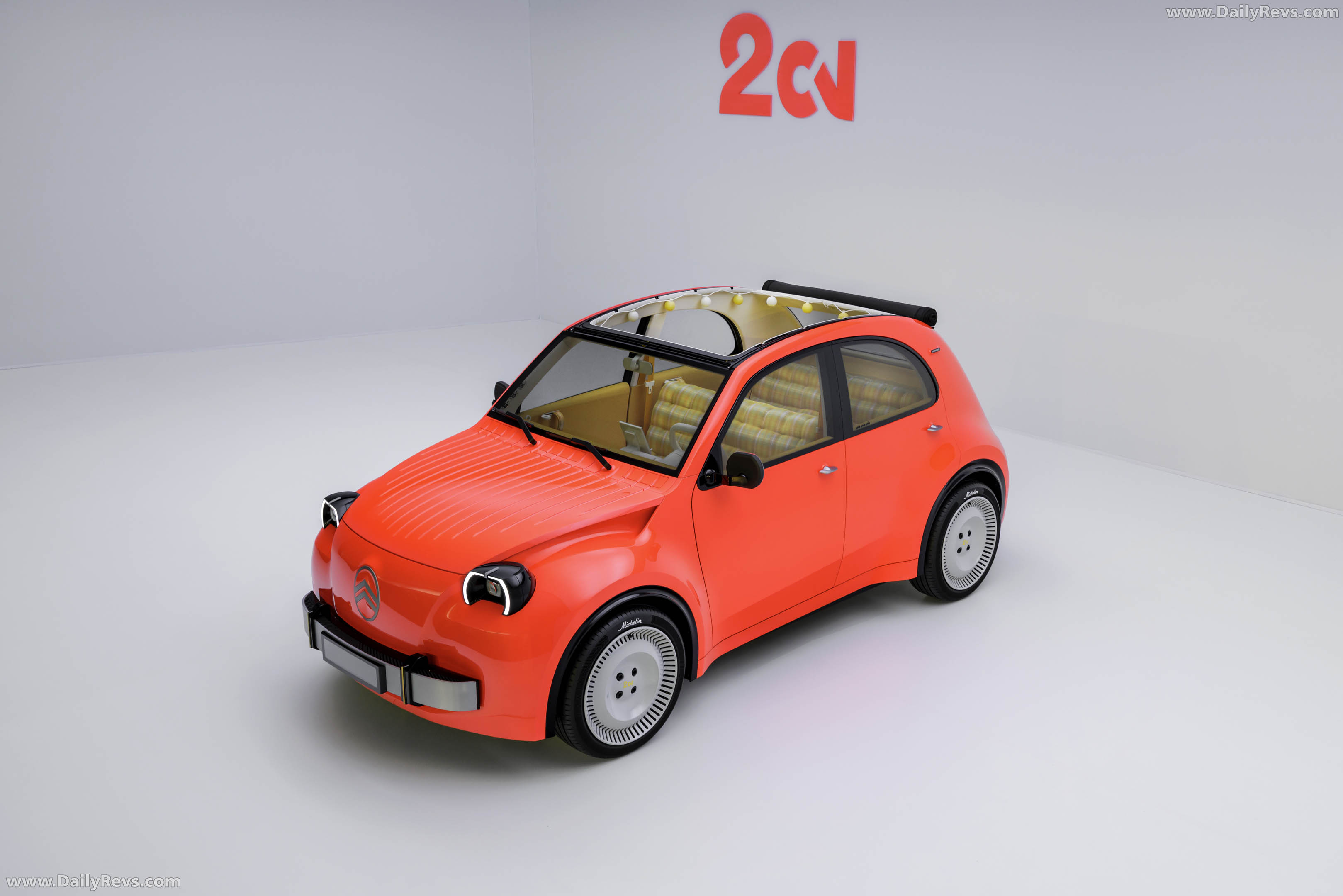 2026 Citroen 2 CV Concept Top View