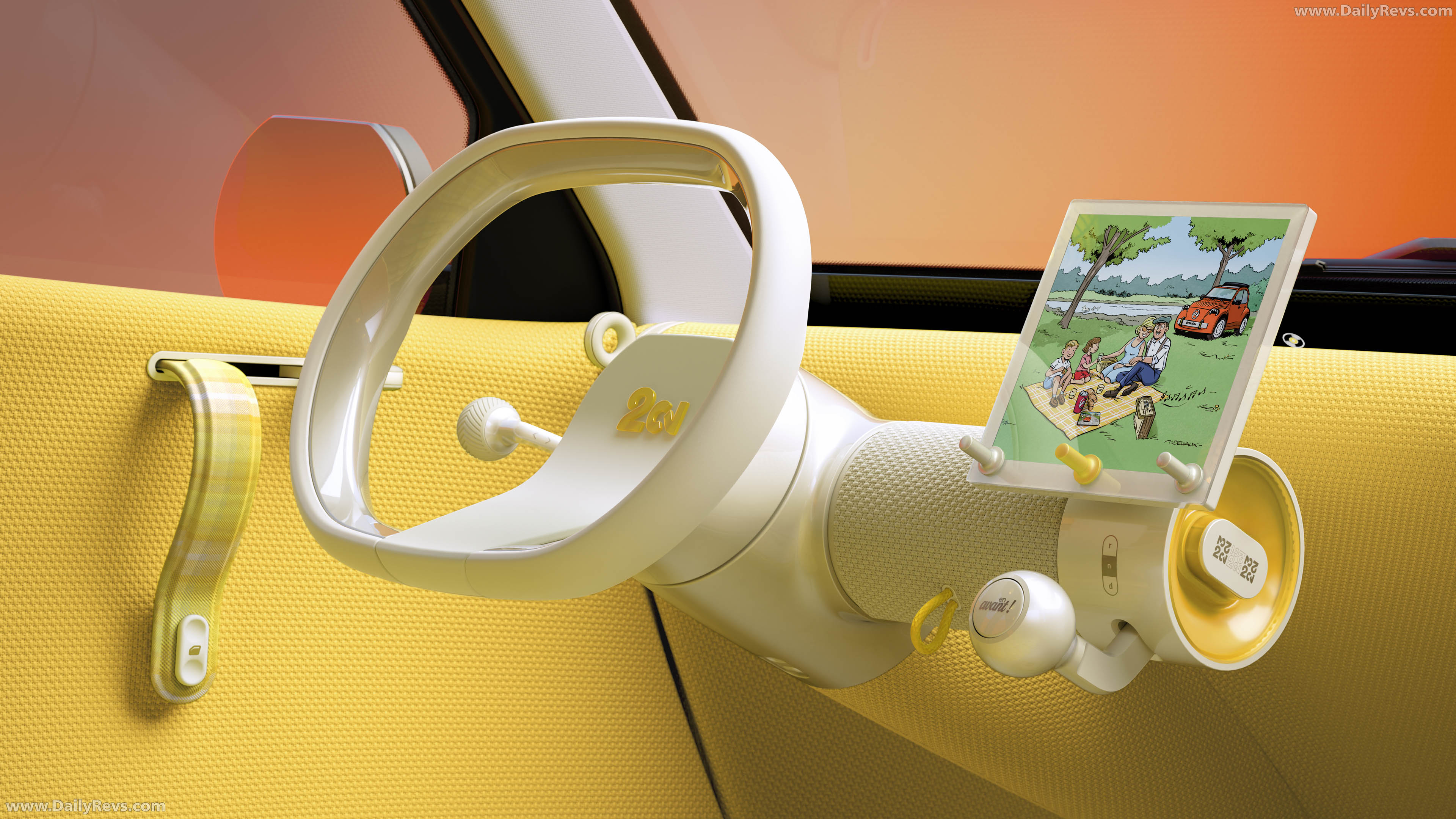 2026 Citroen 2 CV Concept Interior