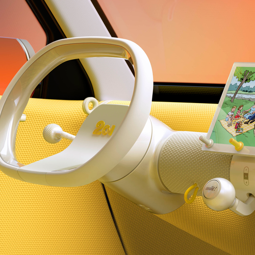 2026 Citroen 2 CV Concept Interior