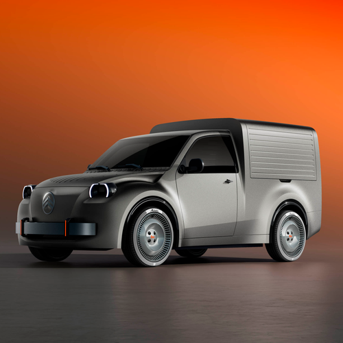 2026 Citroen 2 CV Fourgonnette Concept Front View