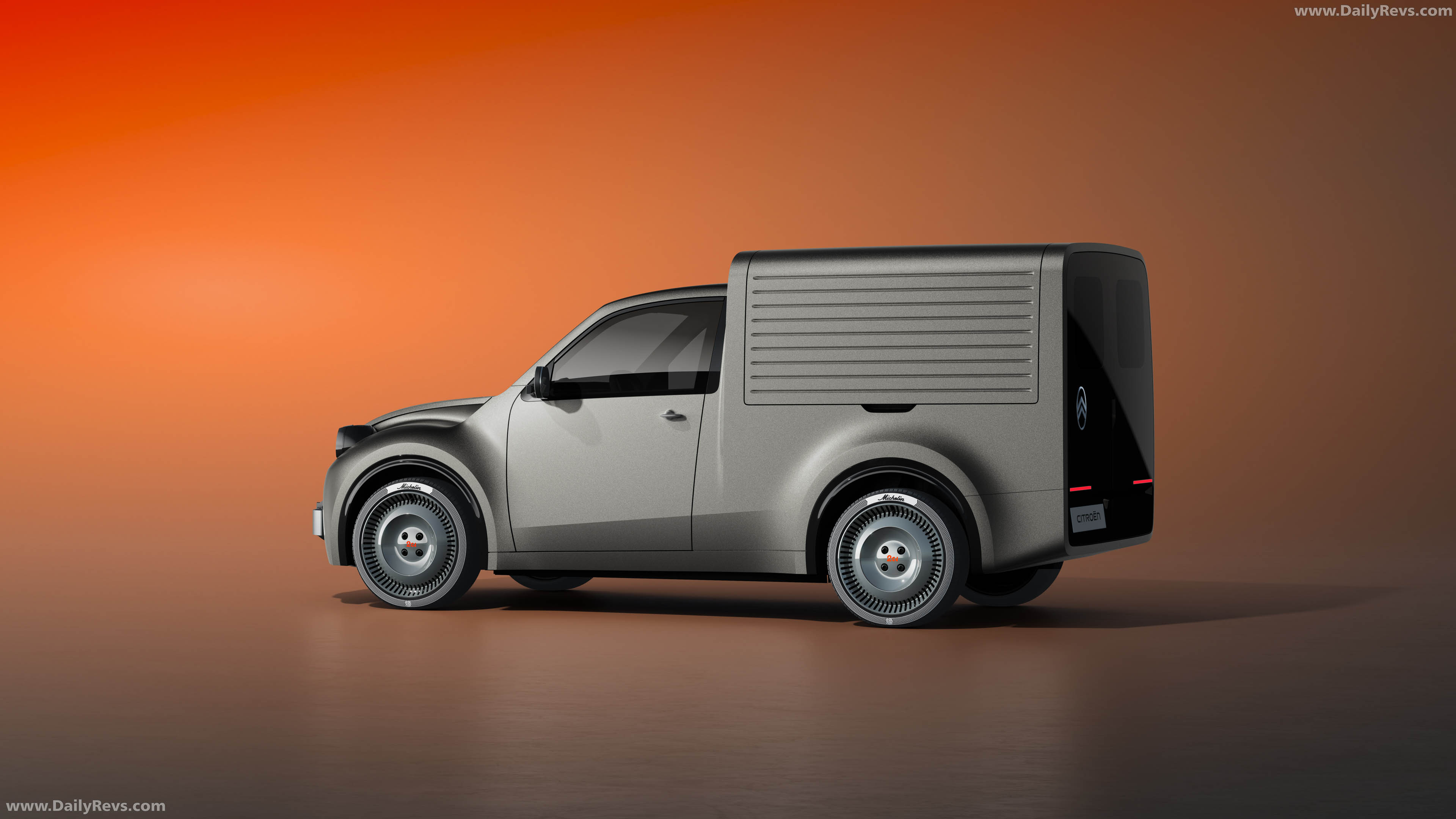2026 Citroen 2 CV Fourgonnette Concept Rear View