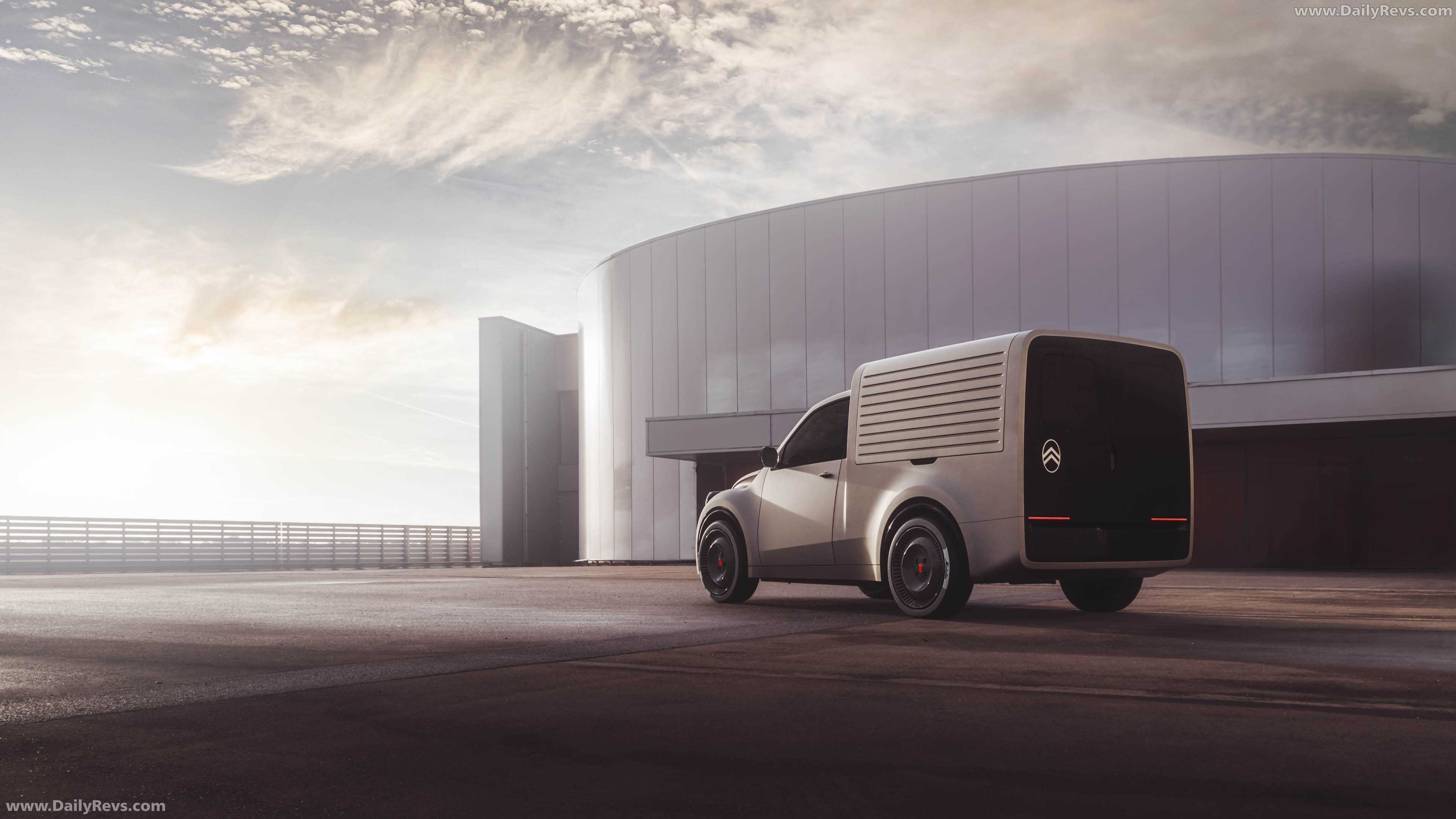 2026 Citroen 2 CV Fourgonnette Concept Rear View