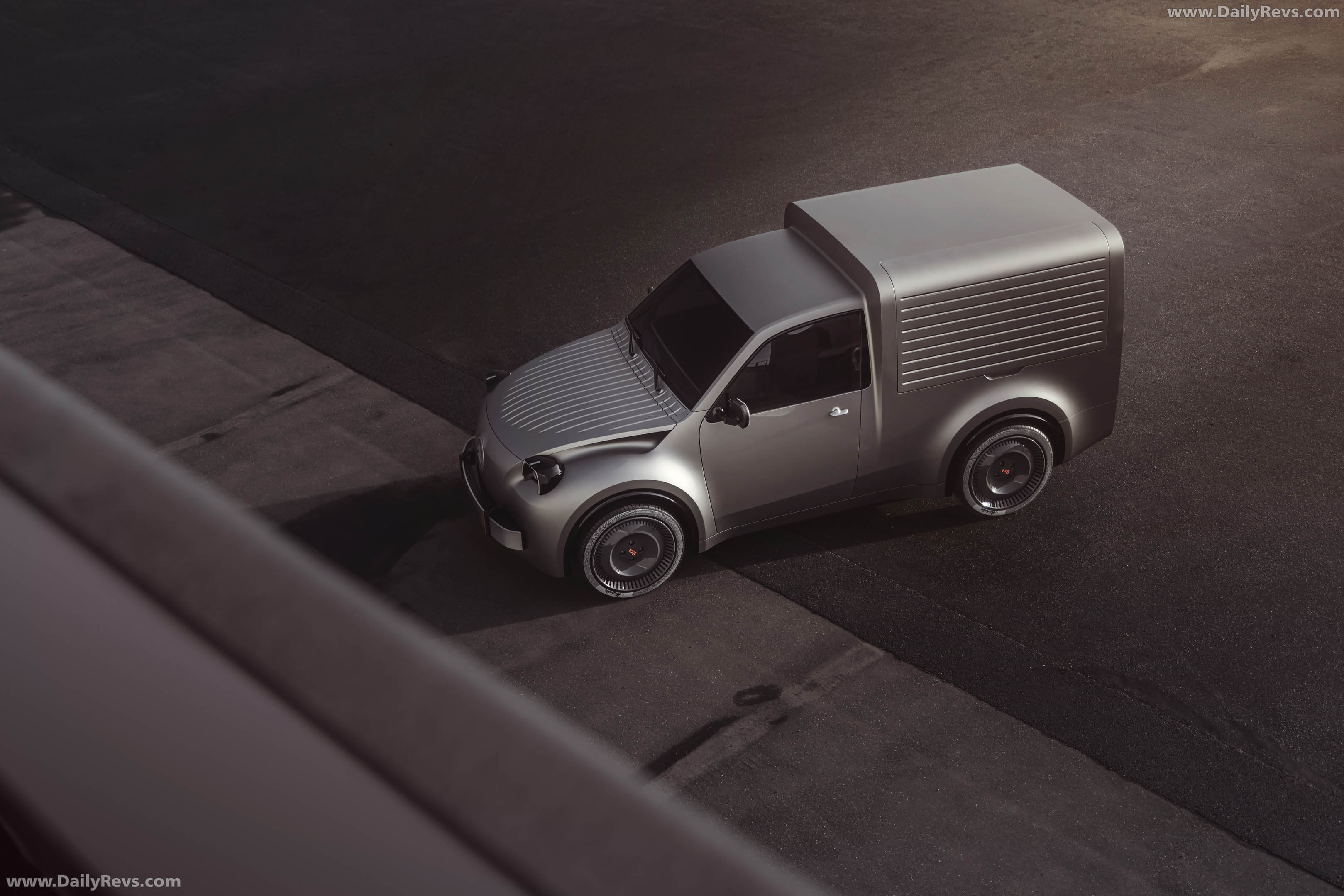 2026 Citroen 2 CV Fourgonnette Concept Top View