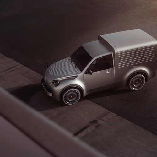 2026 Citroen 2 CV Fourgonnette Concept Top View
