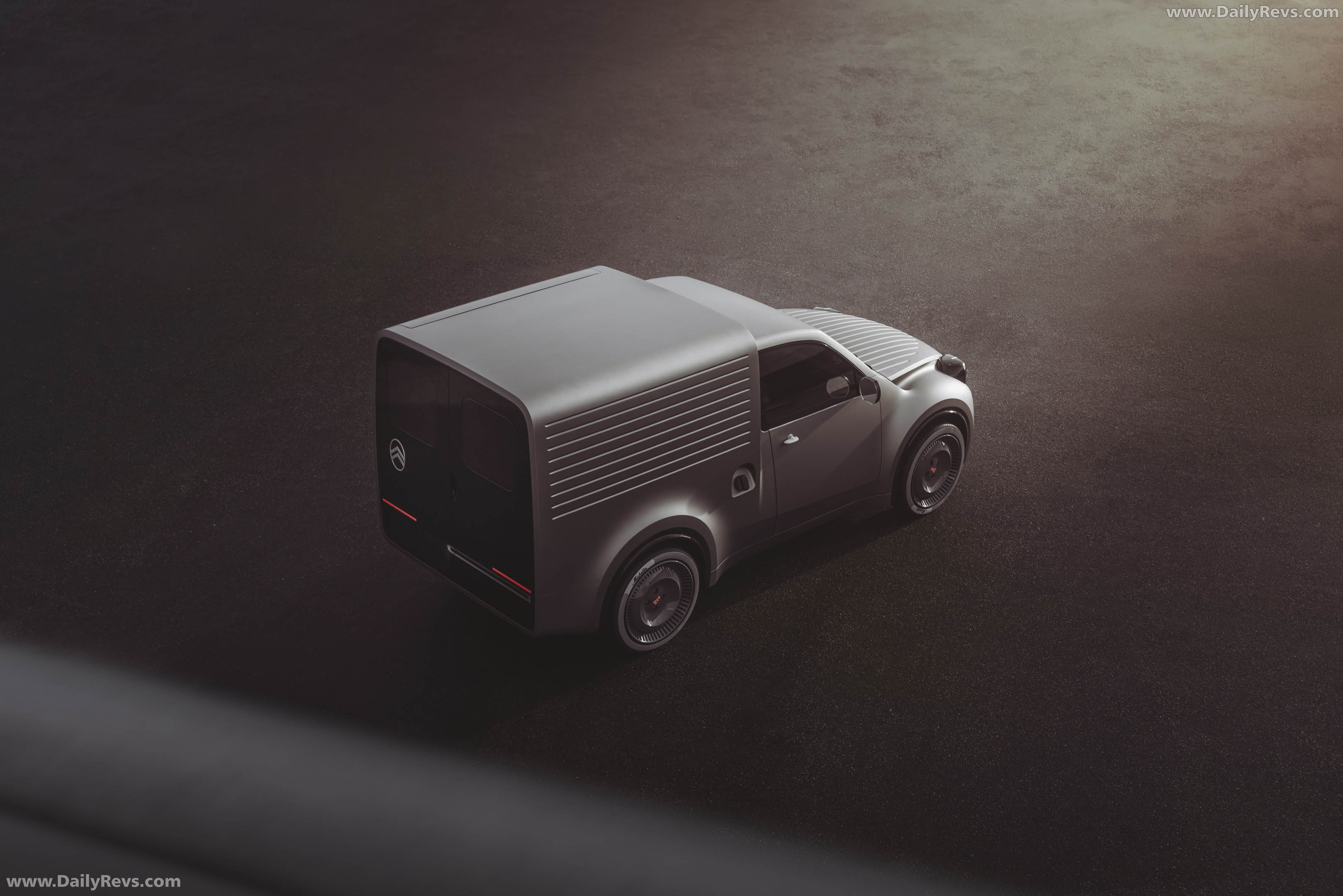 2026 Citroen 2 CV Fourgonnette Concept Top View