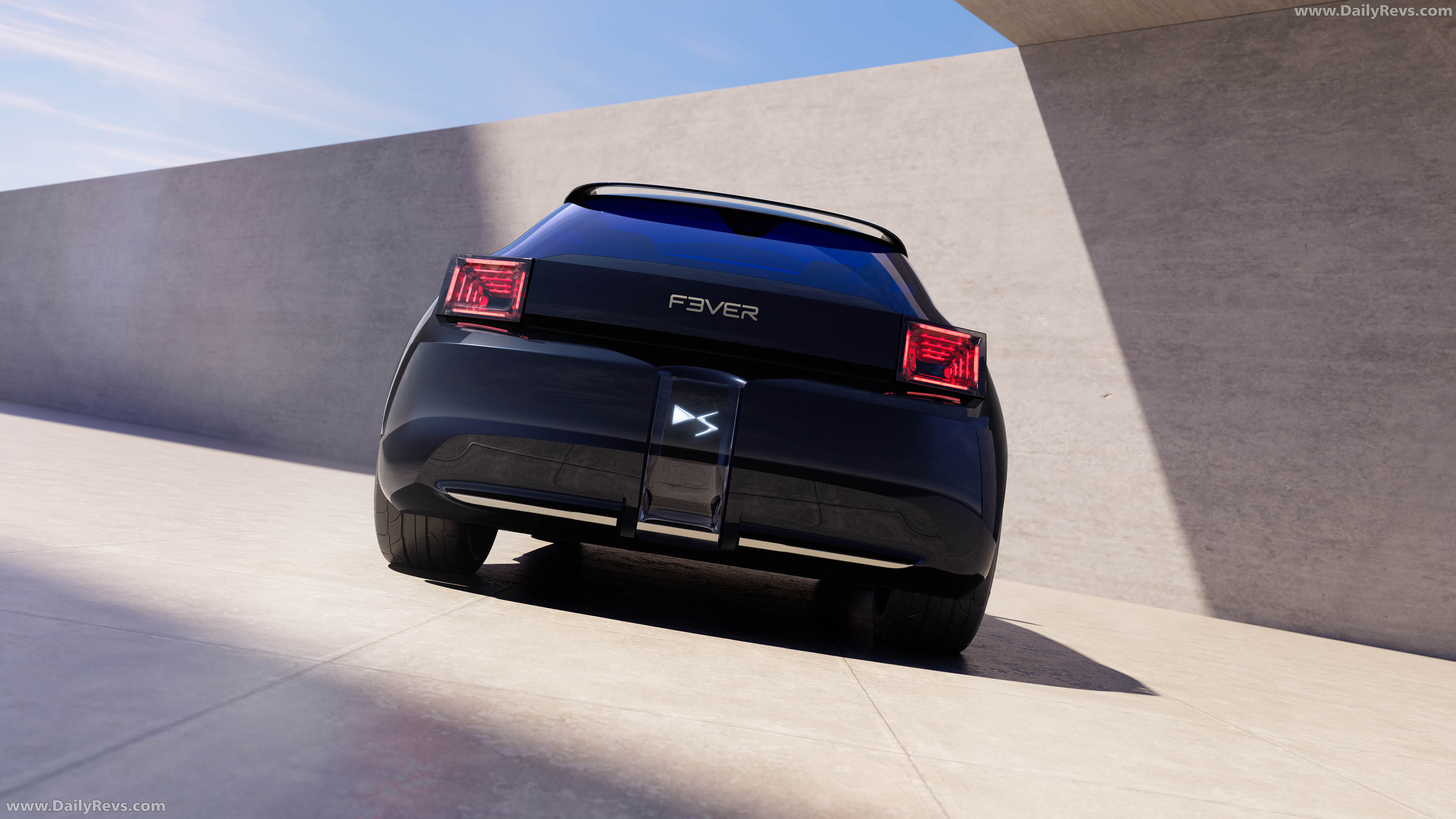 2026 DS F3ver Concept Rear View