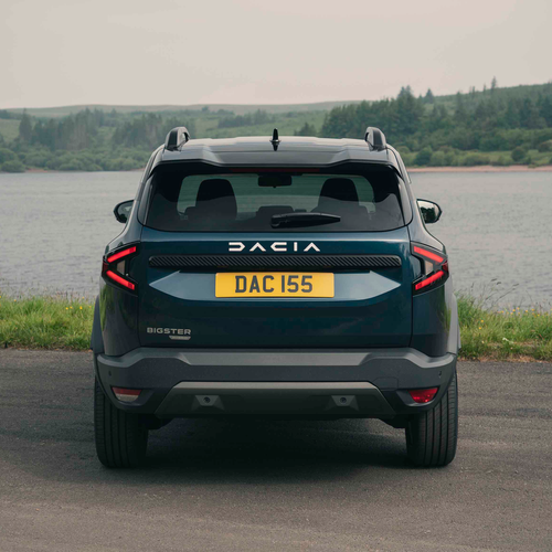 2025 Dacia Bigster UK Version Rear View