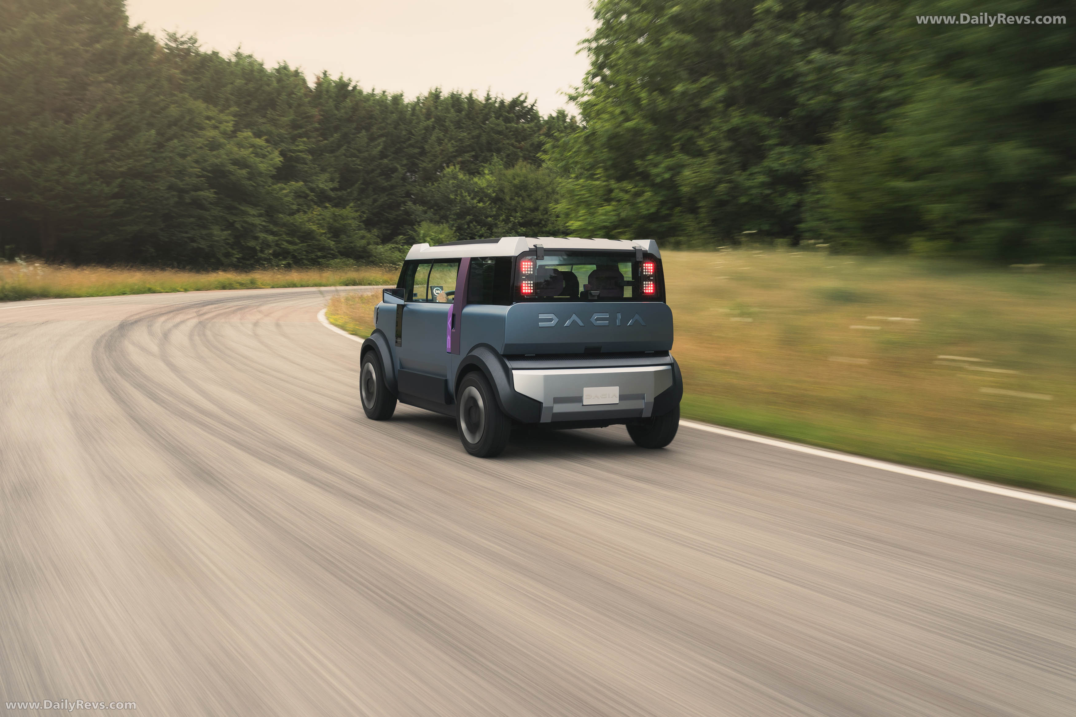 2025 Dacia Hipster Concept Rear View