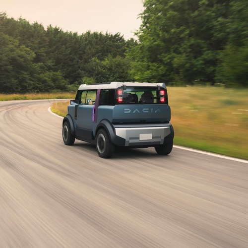 2025 Dacia Hipster Concept Rear View