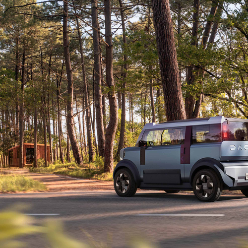 2025 Dacia Hipster Concept Rear View