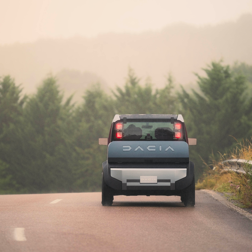 2025 Dacia Hipster Concept Rear View