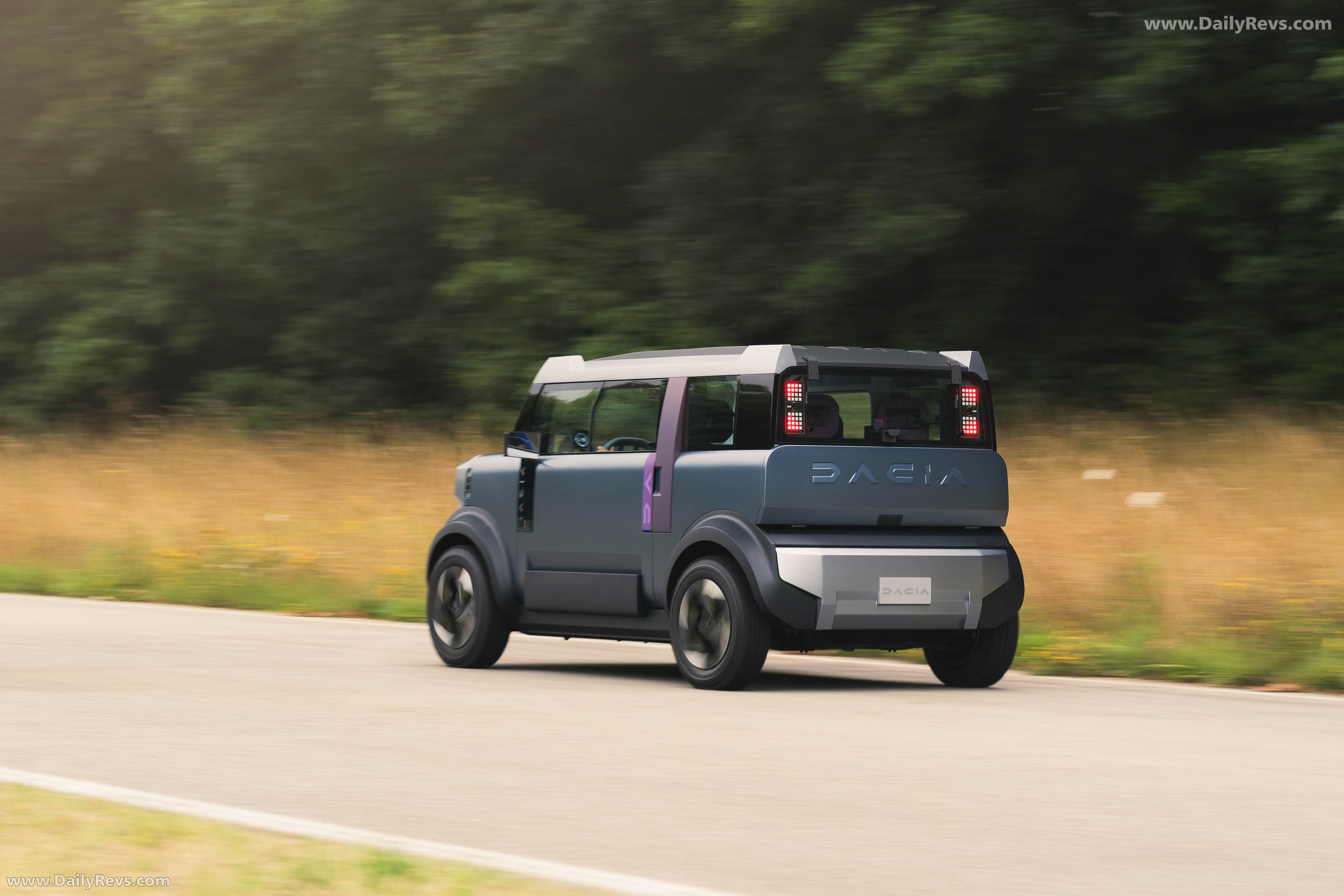 2025 Dacia Hipster Concept Rear View