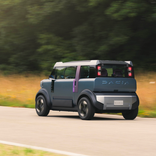 2025 Dacia Hipster Concept Rear View