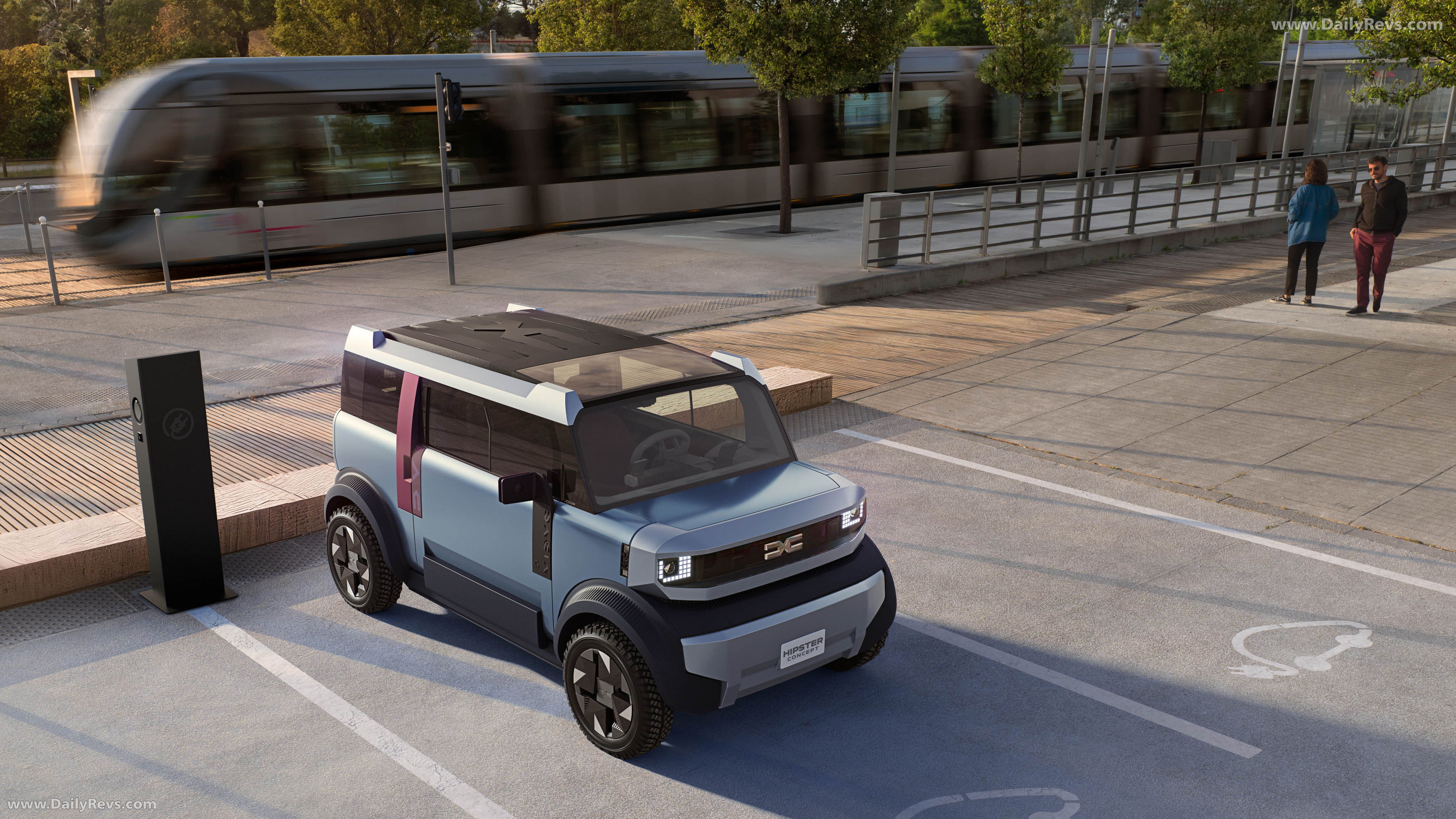 2025 Dacia Hipster Concept Top View