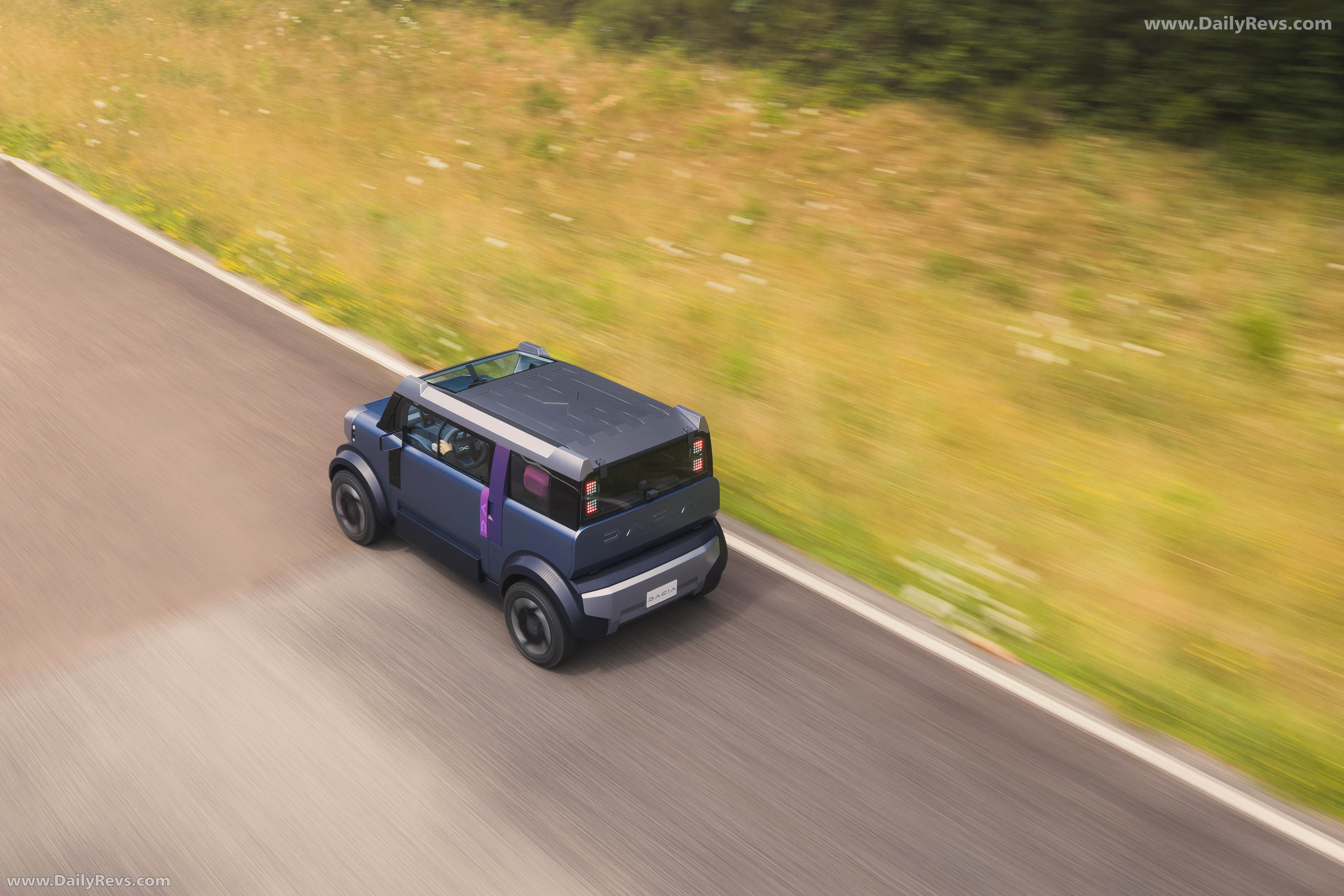 2025 Dacia Hipster Concept Top View