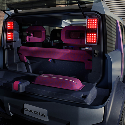 2025 Dacia Hipster Concept Interior