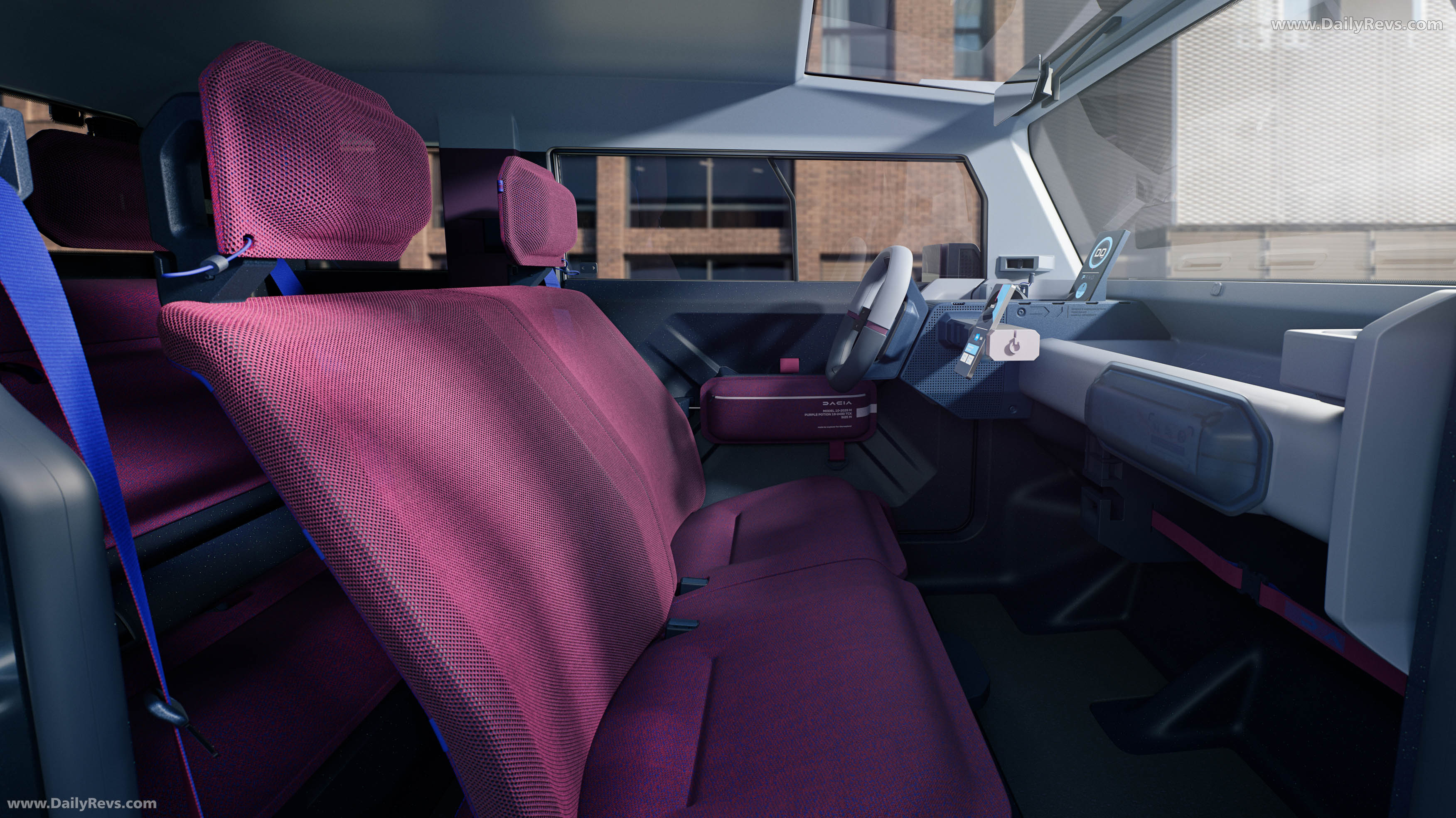2025 Dacia Hipster Concept Interior