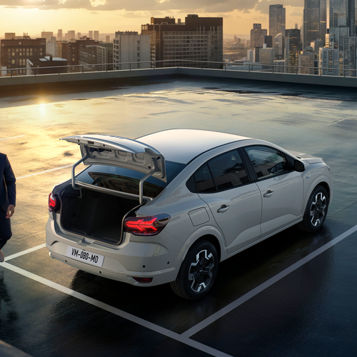 2025 Dacia Logan Top View