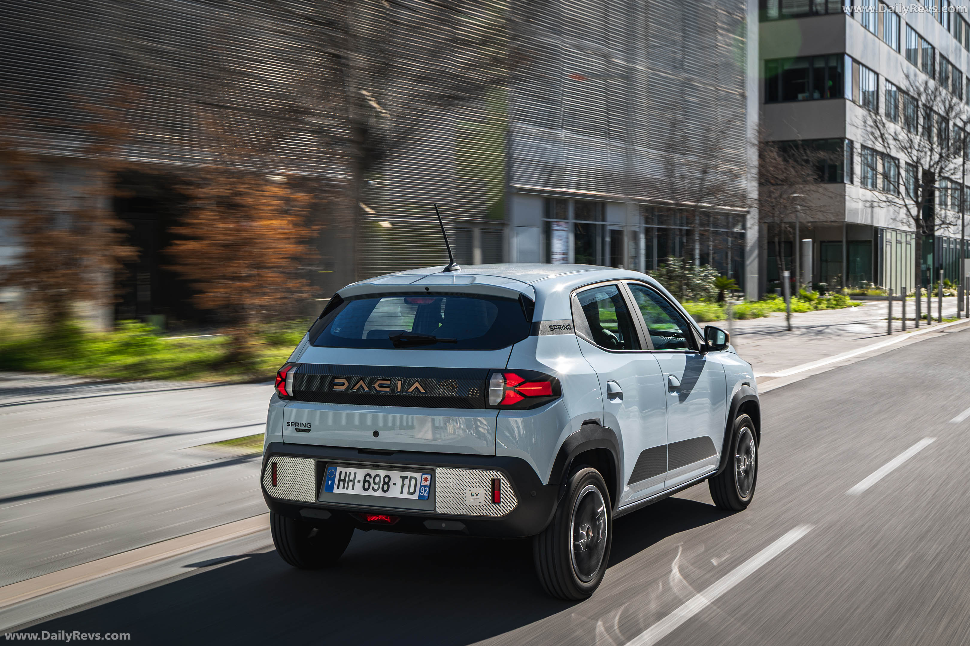 2026 2026 Dacia Spring Extreme Rear View