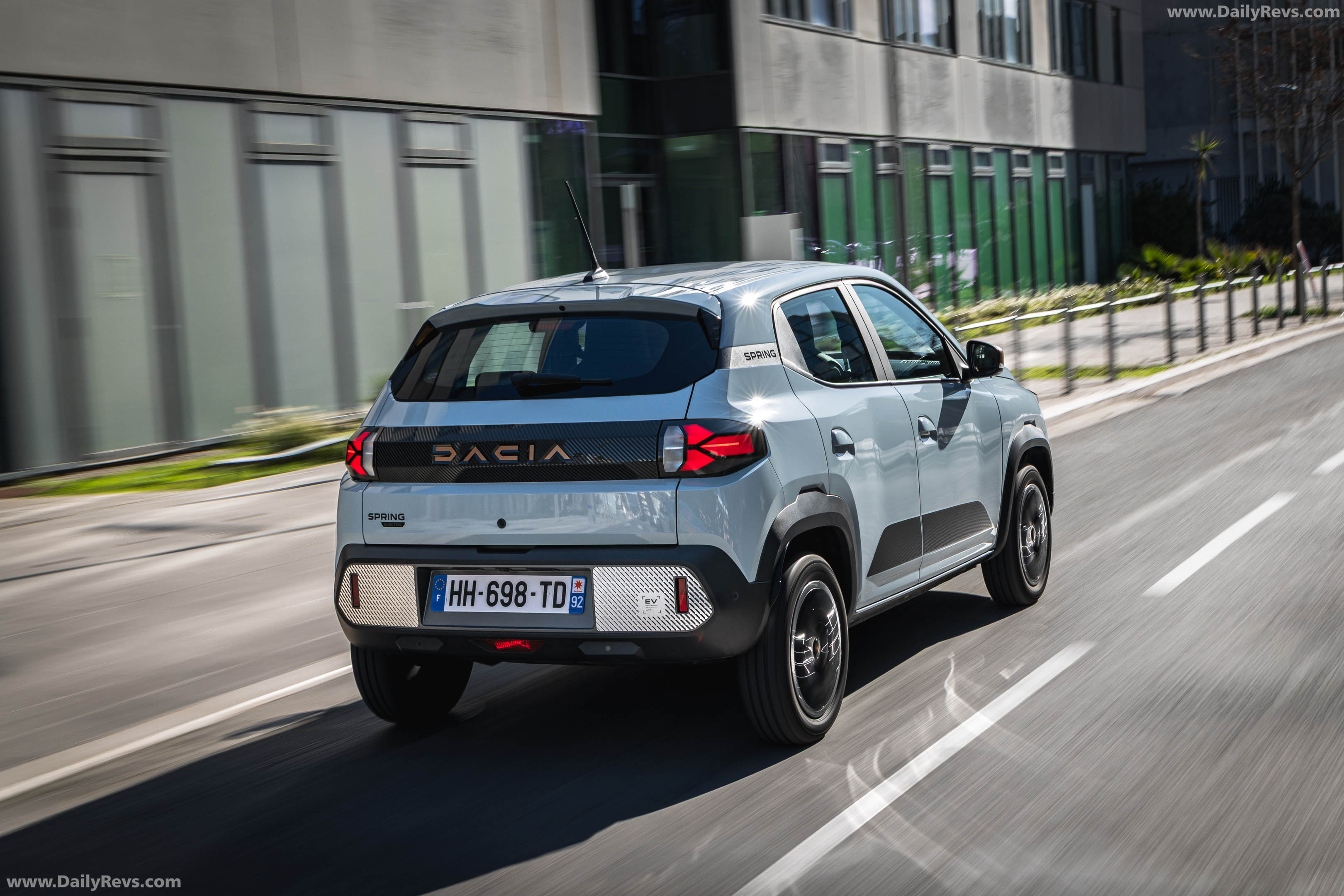 2026 2026 Dacia Spring Extreme Rear View