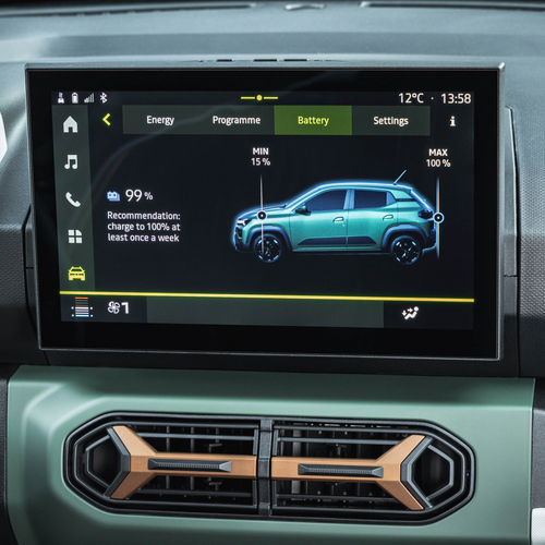 2026  2026 Dacia Spring Extreme Interior