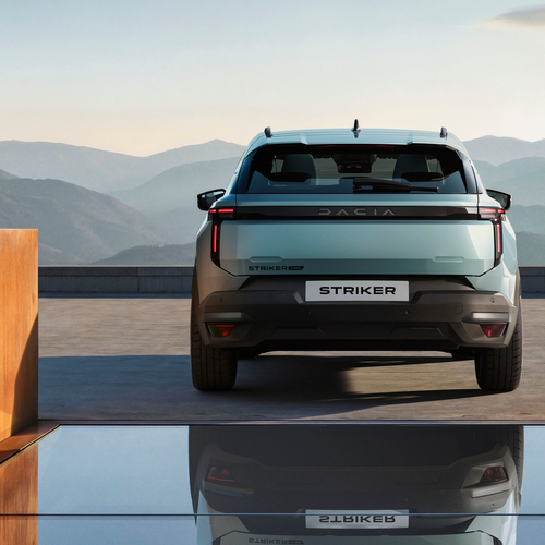 2027 Dacia Striker Rear View